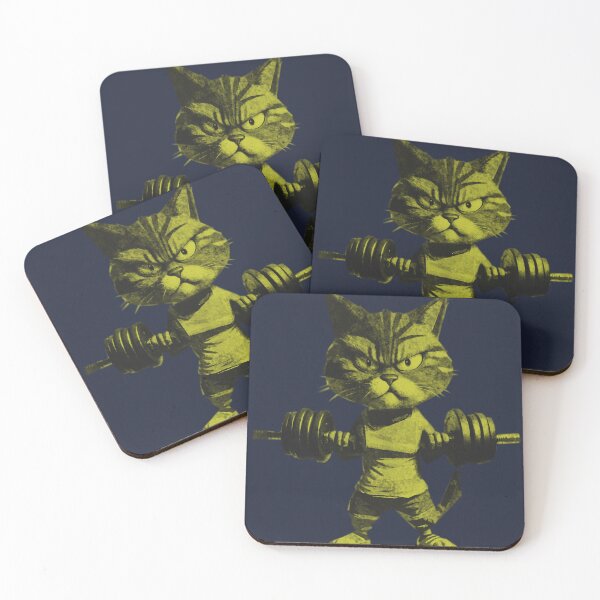 Item preview, Grim Gym Cat designed and sold by kinpirks.