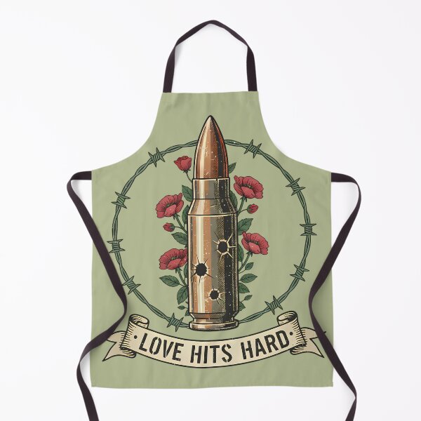 Item preview, Love Hits Hard: Bullet and Poppies Military Aesthetic designed and sold by Valeriia_Isaieva.