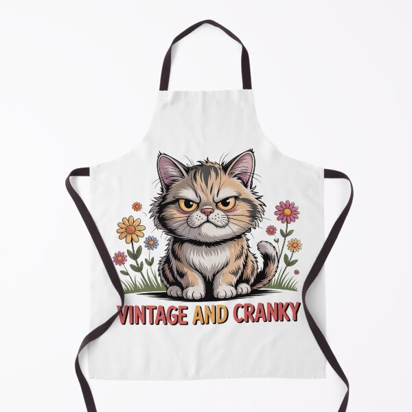 Item preview, Vintage And Cranky Cat designed and sold by J-CCreations.