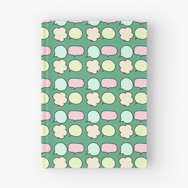 Item preview, Cute Pastel Speech Bubbles Doodle Set designed and sold by ubborn.