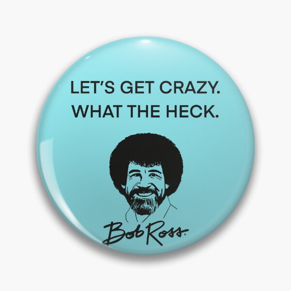 Item preview, Bob Ross designed and sold by ChunkByChunk.