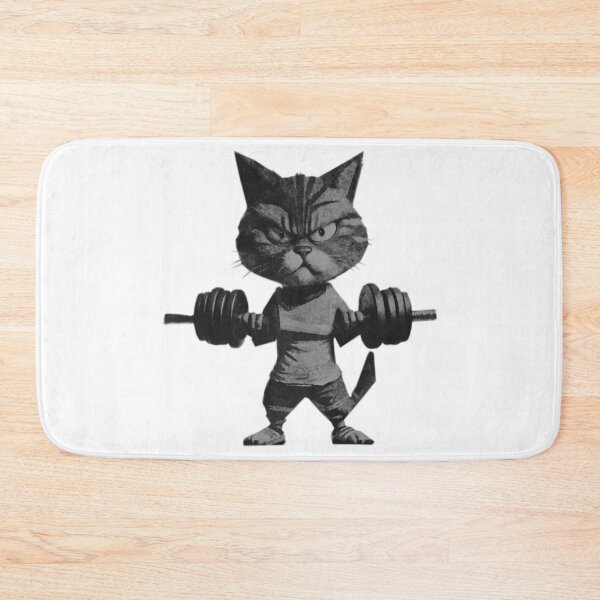 Item preview, Grim Gym Cat designed and sold by kinpirks.