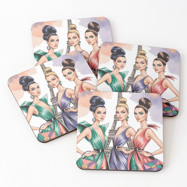 Item preview, Three models in Paris designed and sold by BenCoStyle.