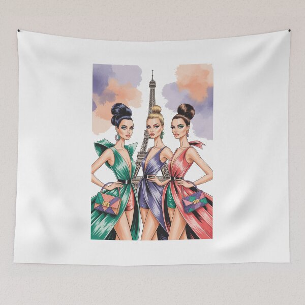 Item preview, Three models in Paris designed and sold by BenCoStyle.