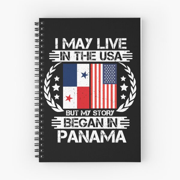 Item preview, I May Live In The USA But My Story Began In Panama  designed and sold by CosmoKitsch.
