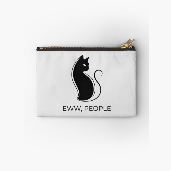 Item preview, Eww People Black Cat Silhouette designed and sold by KeremYurtseven.