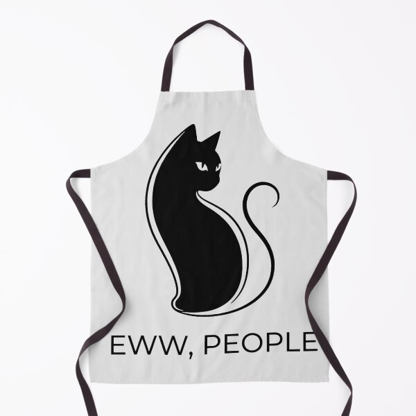 Item preview, Eww People Black Cat Silhouette designed and sold by KeremYurtseven.