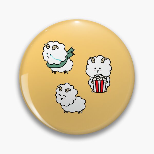 Item preview, Cute Sheep Sticker Pack - Funny Ewe Puns & Expressions designed and sold by ubborn.