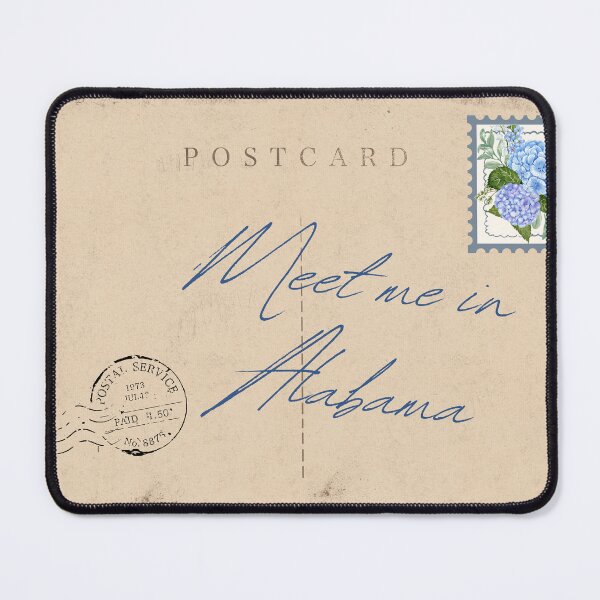 Item preview, Meet me in Alabama, State Flower Stamped designed and sold by TKimerer.