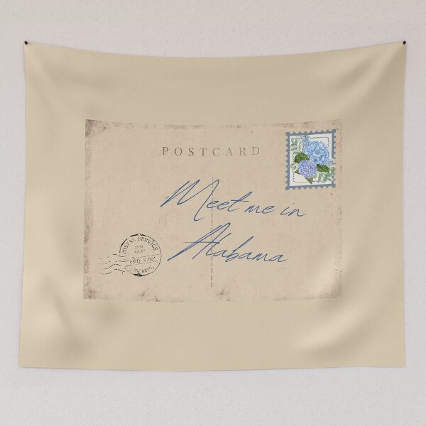 Item preview, Meet me in Alabama, State Flower Stamped designed and sold by TKimerer.