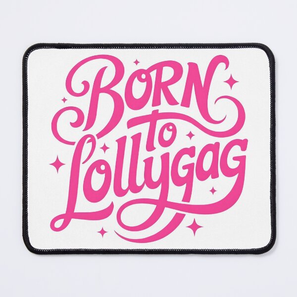 Item preview, Born To Lollygag Funny Lazy Humor Chill Lifestyle Quote designed and sold by VGAfanatic.