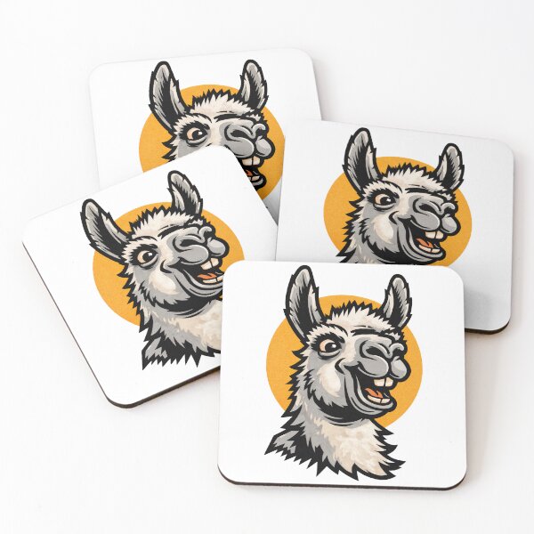 Item preview, Playful Llama – Cartoon Charm designed and sold by ForeverPrintsOK.