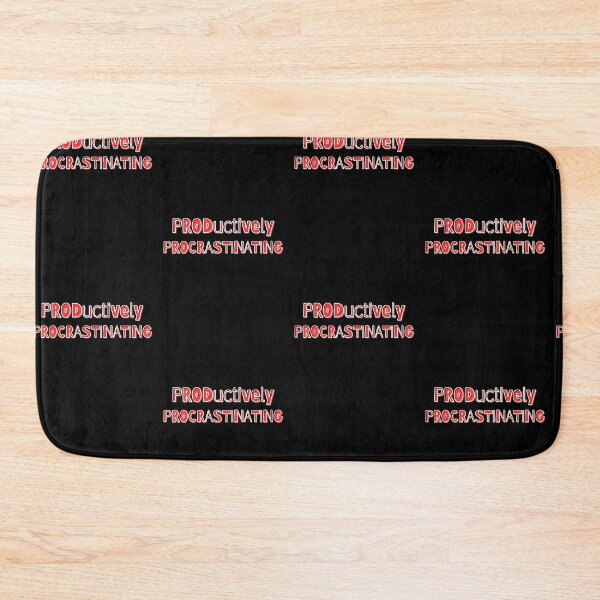 Item preview, Productively Procrastinating Funny Sarcastic Quote designed and sold by Snedsdigital.