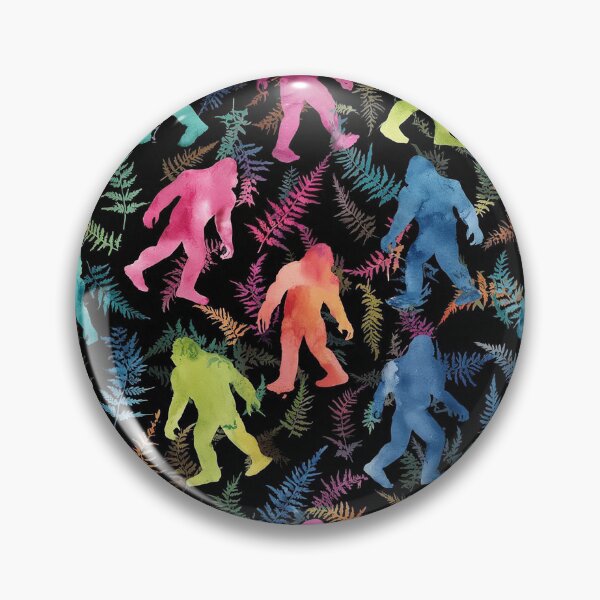 Item preview, Bigfoot Sasquatch Colors Throw Blanket  designed and sold by candiscamera.