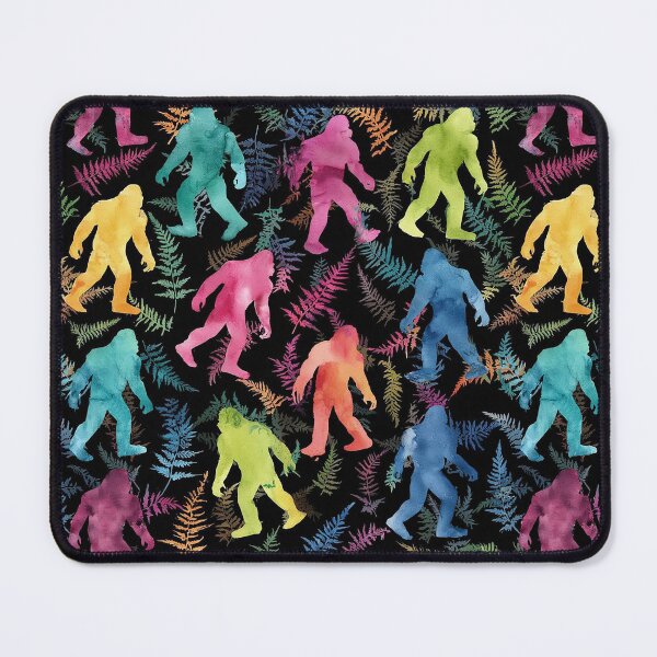 Item preview, Bigfoot Sasquatch Colors Throw Blanket  designed and sold by candiscamera.