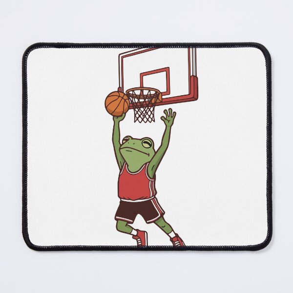 Item preview, Basketball Frog Dunking Mascot designed and sold by Floomart.
