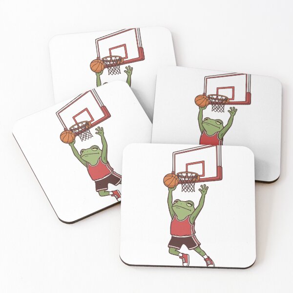 Item preview, Basketball Frog Dunking Mascot designed and sold by Floomart.