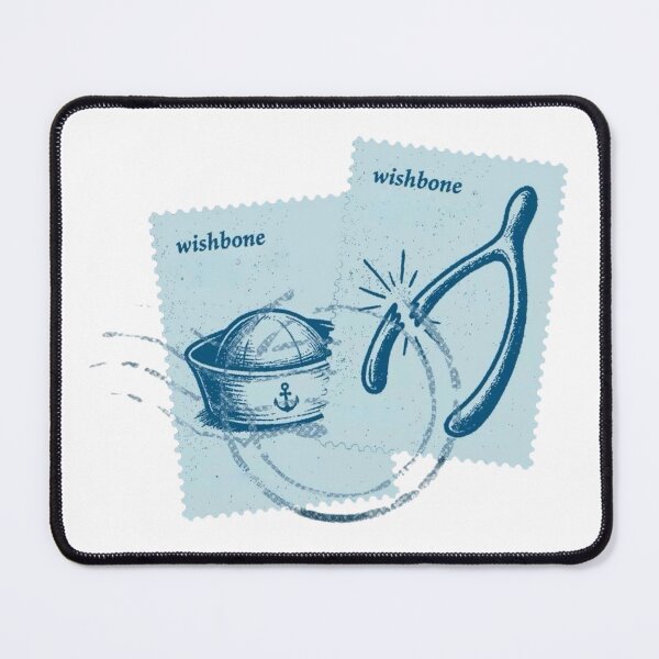 Item preview, Wishbone letter cards designed and sold by DhriegoStudio.