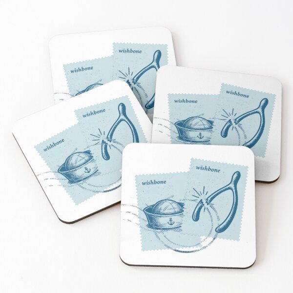 Item preview, Wishbone letter cards designed and sold by DhriegoStudio.