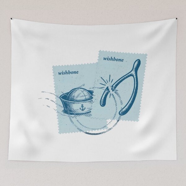 Item preview, Wishbone letter cards designed and sold by DhriegoStudio.