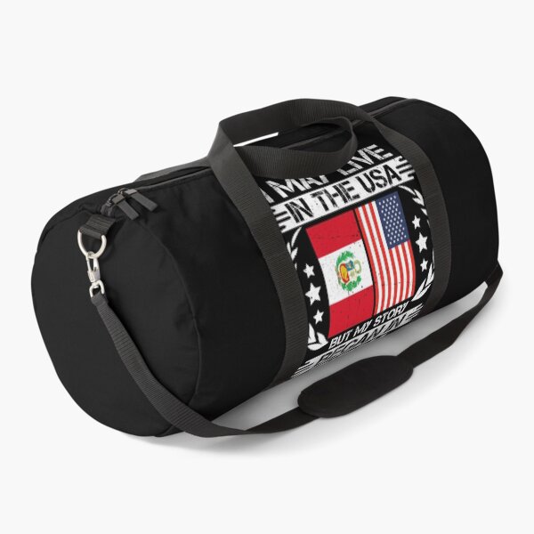 Item preview, I May Live In The USA But My Story Began In Peru designed and sold by CosmoKitsch.
