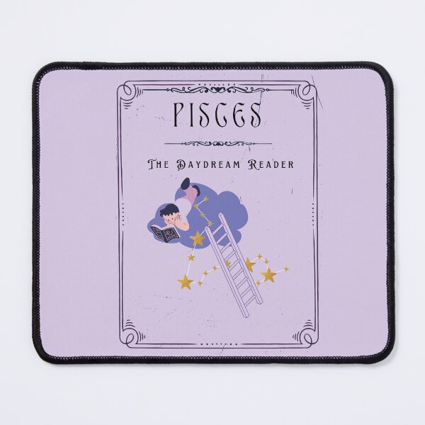 Item preview, Bookish Zodiac | Pisces - The Daydream Reader designed and sold by Nyxander's Bookish Catalogue.
