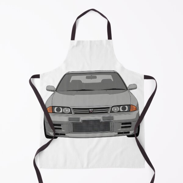 Item preview, Nissan Skyline GT-R R32 Front View JDM Godzilla Minimalist Car Illustration designed and sold by Motorline44.