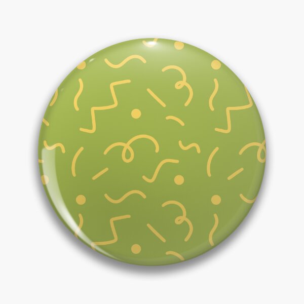 Item preview, Squiggles and Spots Pattern Green designed and sold by The Innocent Ghost Project.