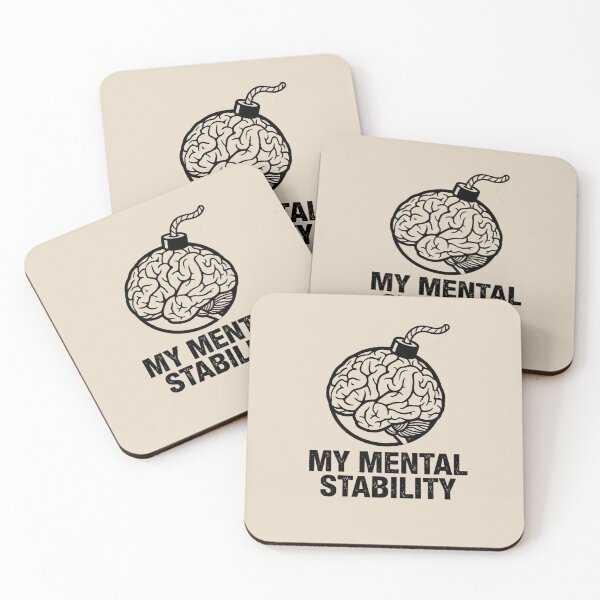 Item preview, My Mental Stability Ticking Bomb designed and sold by KeremYurtseven.