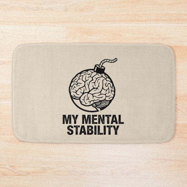Item preview, My Mental Stability Ticking Bomb designed and sold by KeremYurtseven.