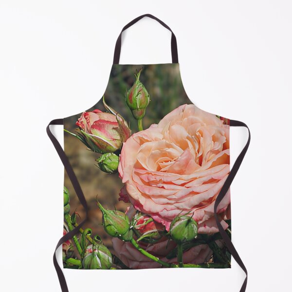Item preview, Pink Rose and Rosebuds designed and sold by Katy Fryd.