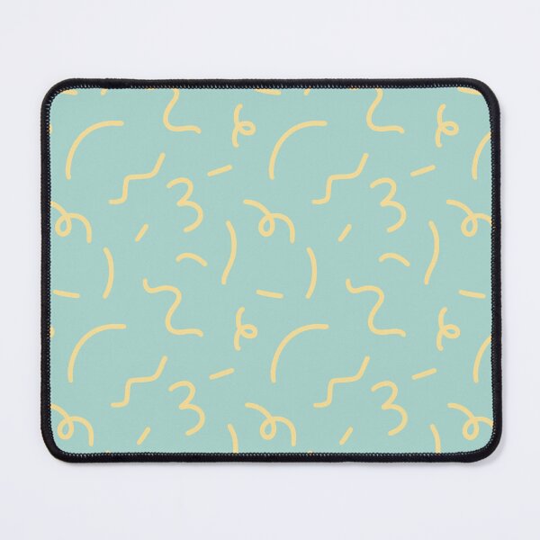 Item preview, Squiggles Pattern Teal designed and sold by The Innocent Ghost Project.