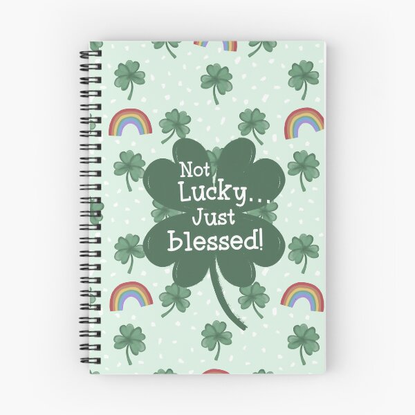 Item preview, Not Lucky, Just Blessed! designed and sold by Willow & Grace Designs.
