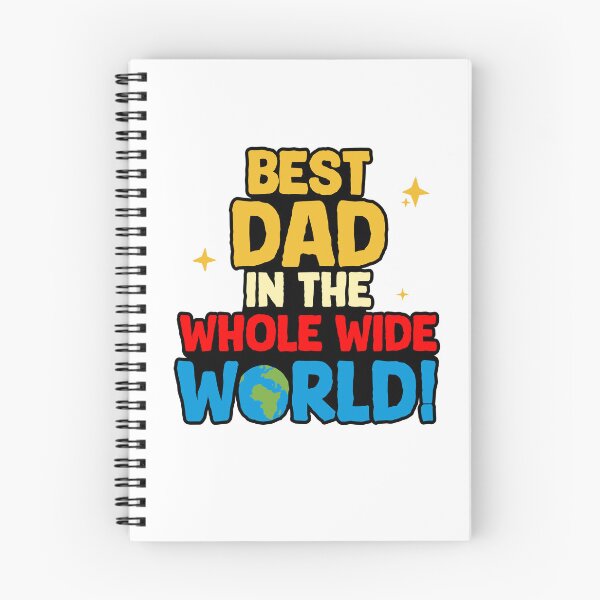 Item preview, Best Dad in the Whole Wide World designed and sold by Mulenga Visualworks.