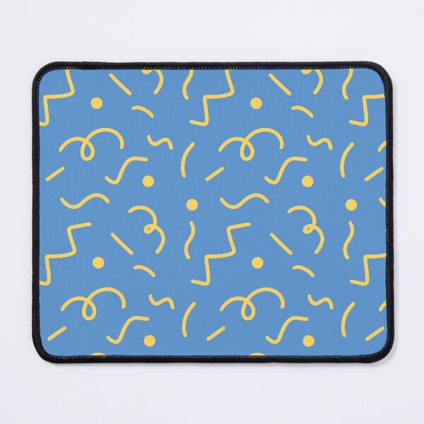 Item preview, Squiggles and Spots Pattern Blue designed and sold by The Innocent Ghost Project.