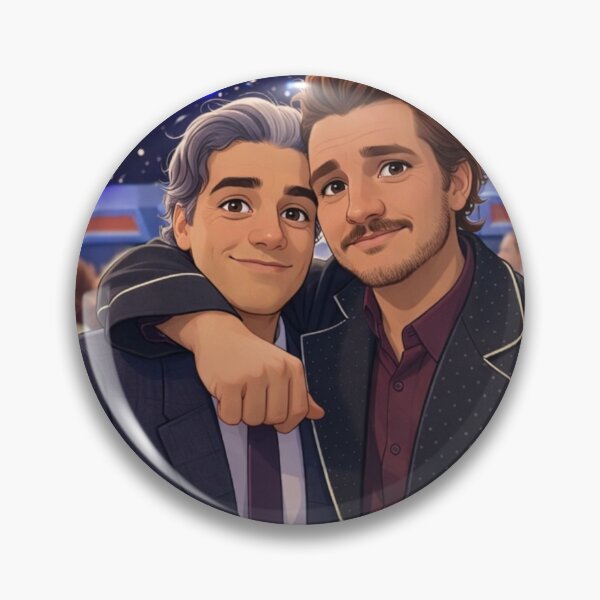 Item preview, pedro pascal and oscar isaac designed and sold by musclegirly.