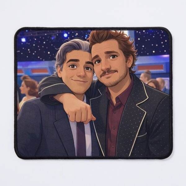 Item preview, pedro pascal and oscar isaac designed and sold by musclegirly.
