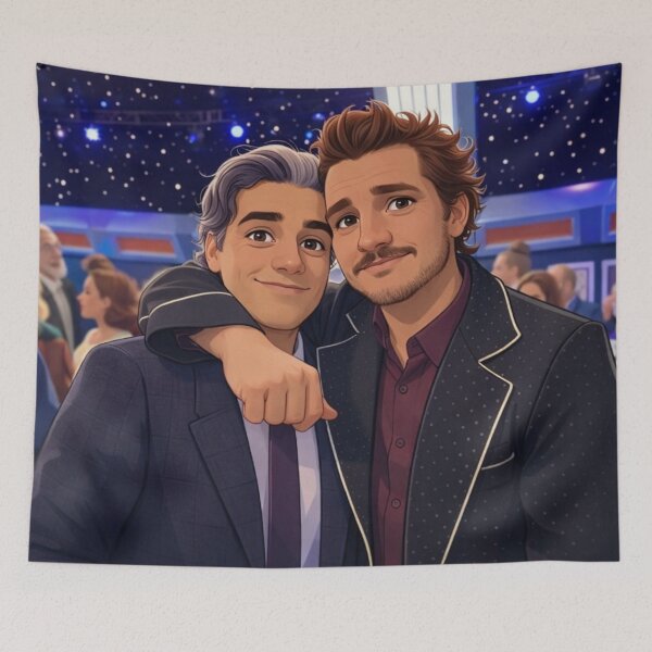 Item preview, pedro pascal and oscar isaac designed and sold by musclegirly.
