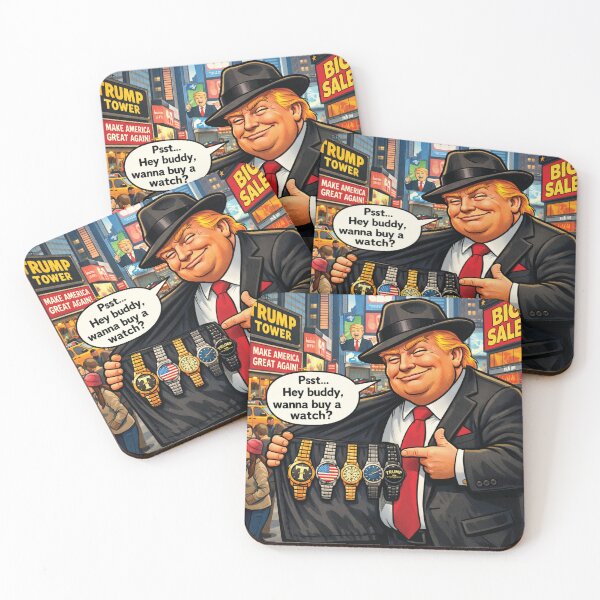 Item preview, Trump hawks his watches designed and sold by ArtofDissent.
