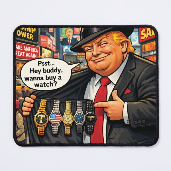 Item preview, Trump hawks his watches designed and sold by ArtofDissent.