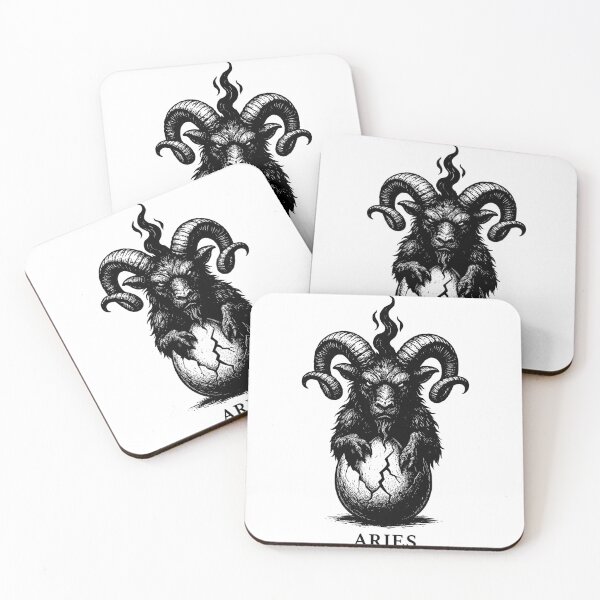 Item preview, Aries — Dark Fantasy Zodiac designed and sold by DarkEggFactory.