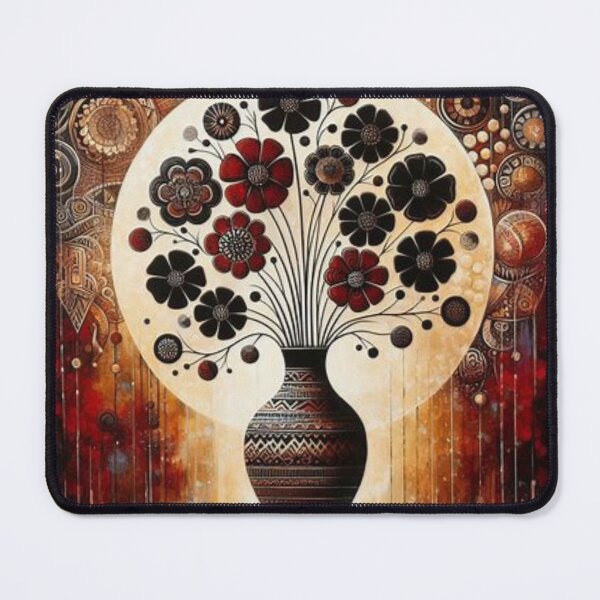 Item preview, Delicate Flowers, Tribal Art Style designed and sold by Shs-Kenya.