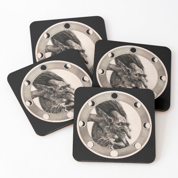 Item preview, Dark Bestiary Sigil – Goblin (Ancient Paper) designed and sold by Alessandro Buffa Artist.