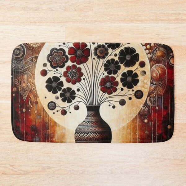 Item preview, Delicate Flowers, Tribal Art Style  designed and sold by Shs-Kenya.