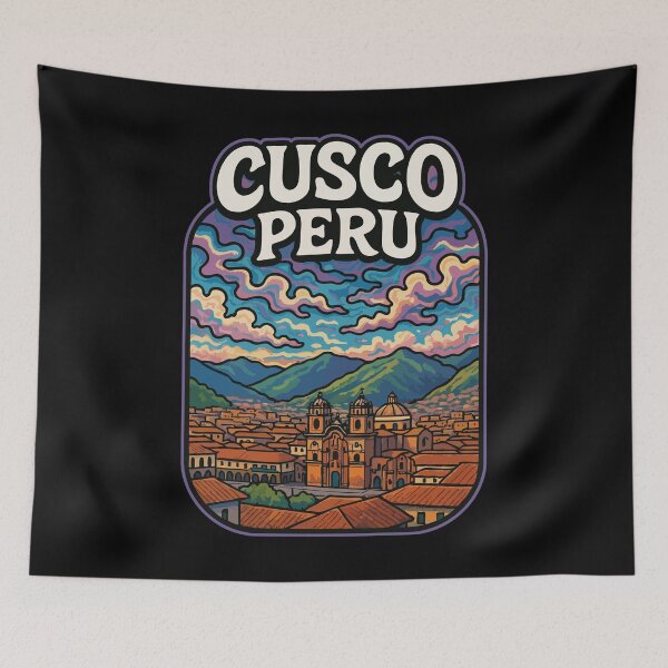 Item preview, Cusco Peru Travel designed and sold by TomFrontierArt.