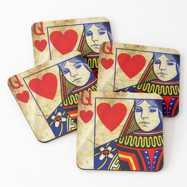 Item preview, Vintage Queen of Hearts Playing Card designed and sold by Kiddygifts.
