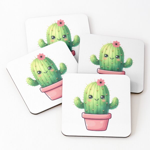 Item preview, Kawaii Cactus designed and sold by EllieHeartCo.