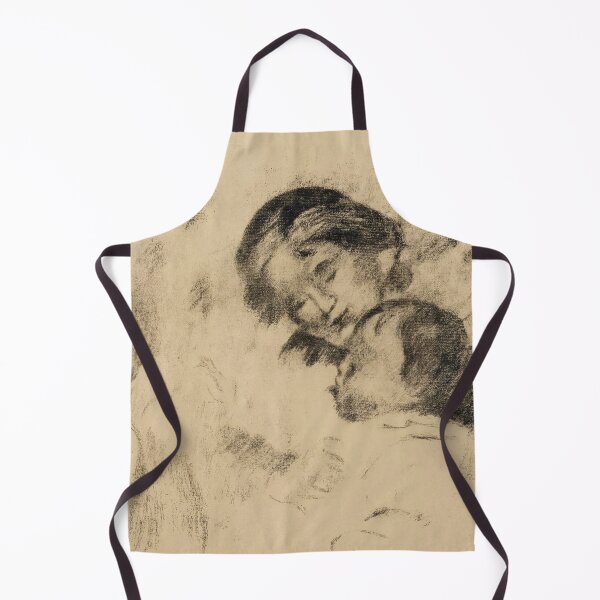 Item preview, Une Mere Et Deux Enfants by Pierre-Auguste Renoir: Impressionist Mother and Child Poster designed and sold by artofuniverse.