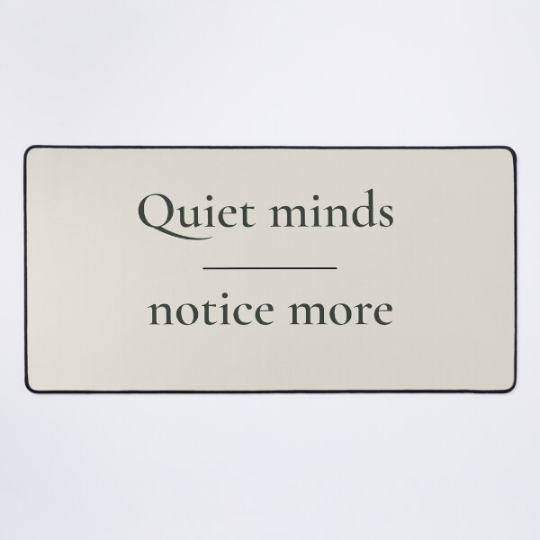 Item preview, Quiet Minds Notice More  designed and sold by Calmersion Life.