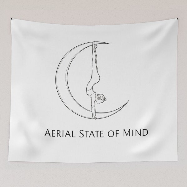 Item preview, Aerial State of Mind - Aerial Hoop Moon Design designed and sold by Stellar Motion by Kornelia.
